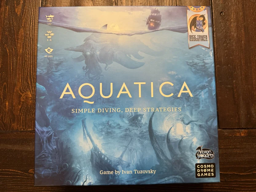 Insert/Organizer Aquatica: chứa Coral Reefs & Cold Waters (không đội nắp) - Image 2