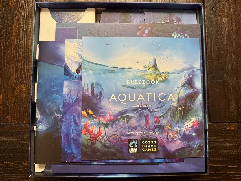 Insert/Organizer Aquatica: chứa Coral Reefs & Cold Waters (không đội nắp) - Image 3