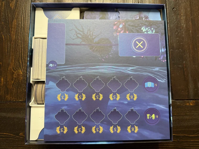 Insert/Organizer Aquatica: chứa Coral Reefs & Cold Waters (không đội nắp) - Image 4