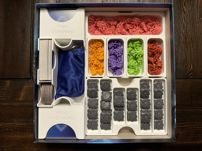 Insert/Organizer Aquatica: chứa Coral Reefs & Cold Waters (không đội nắp) - Image 6