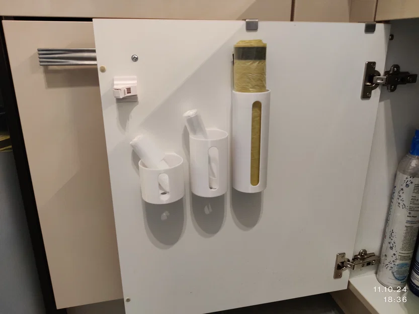 Holder cuộn túi rác (Müllbeutel Rollen Halter) - Waste Bag Rolls - Image 1