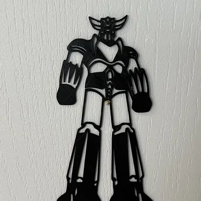 Mô hình trang trí tường Goldorak (Goldorak Wall Art #3) in 3D
