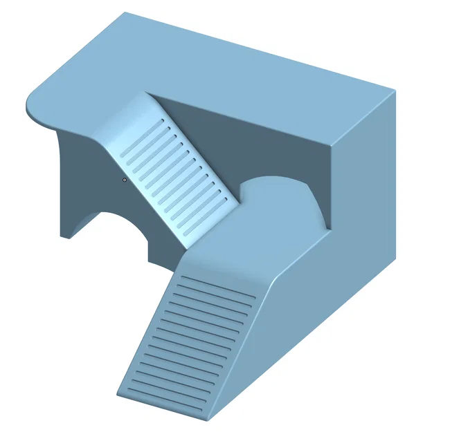 Nhà Leopard Gecko 3 tầng (vừa lồng GEX EXOTERRA 400Slim) - Image 14