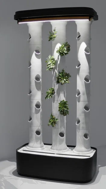 Tháp thủy canh trồng cây (WIP) (Cập nhật 25.05.2024) - Image 1