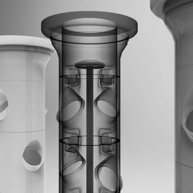 Tháp thủy canh trồng cây (WIP) (Cập nhật 25.05.2024) - Image 7