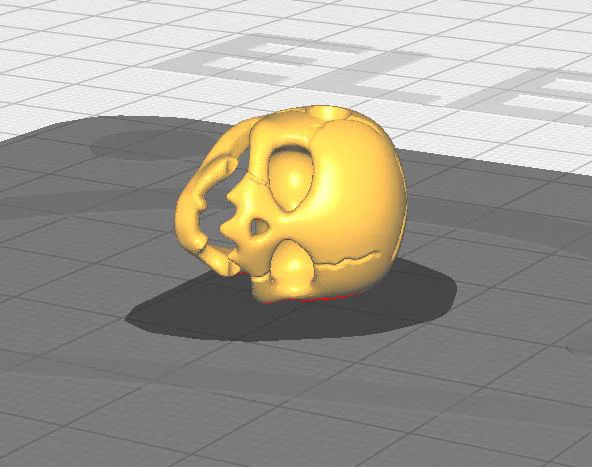 Kẹp Filament Đầu Lâu (Skull Filament Clip) - Image 2