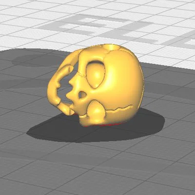 Kẹp Filament Đầu Lâu (Skull Filament Clip)
