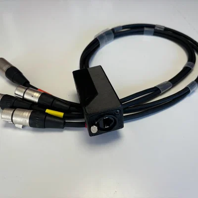 Vỏ hộp Ethercon Breakout Housing