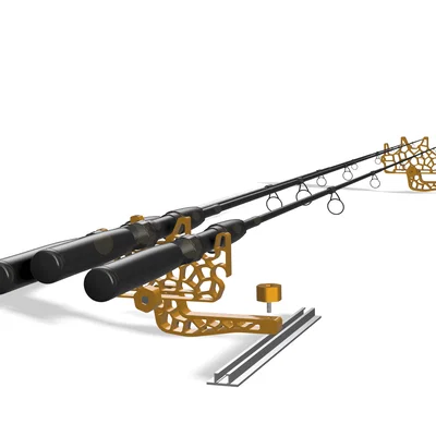 Hệ Rail Gắn Giá Đỡ Cần Câu (Fishing Rod Holder Rail System)