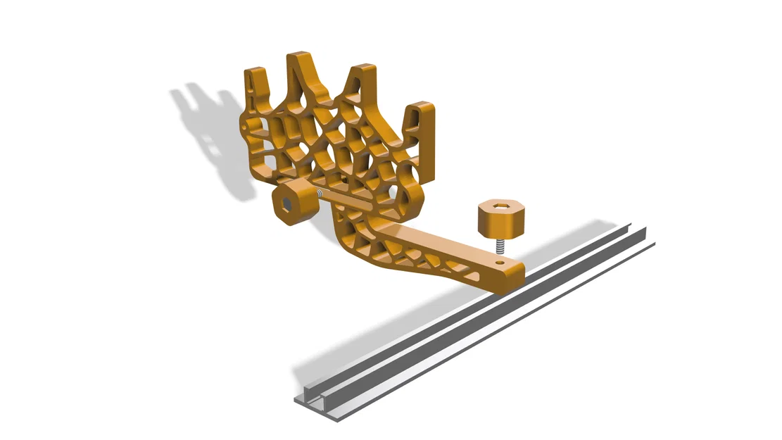 Hệ Rail Gắn Giá Đỡ Cần Câu (Fishing Rod Holder Rail System) - Image 3