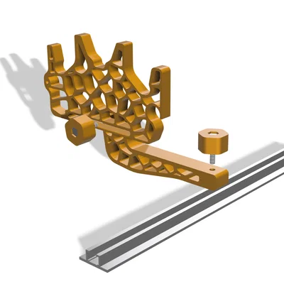 Hệ Rail Gắn Giá Đỡ Cần Câu (Fishing Rod Holder Rail System)