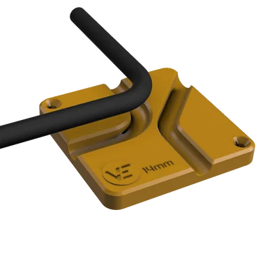 Dụng cụ uốn ống cứng 14mm 90° và 45° cho tản nhiệt nước PC