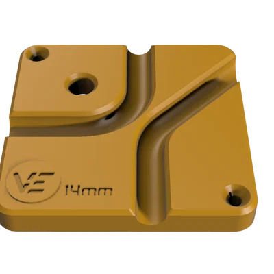 Dụng cụ uốn ống cứng 14mm 90° và 45° cho tản nhiệt nước PC