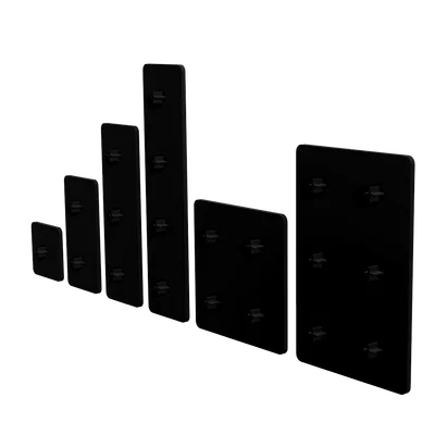 Bộ nắp bịt đầu (Endcap) cho khung nhôm định hình 40mm