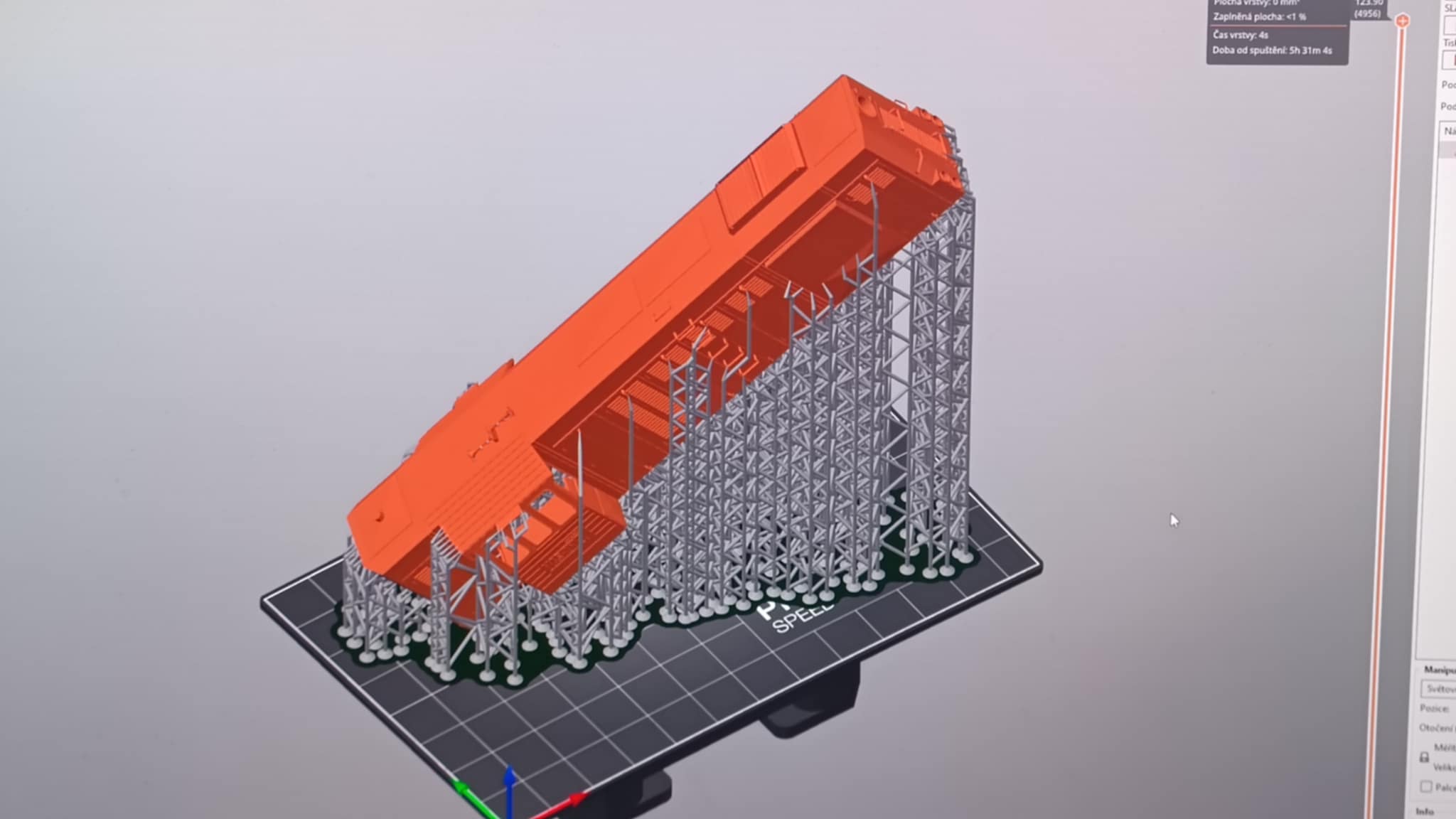 Mô hình đầu tàu hỏa tùy chỉnh tương thích khung gầm Roco BR 294 - Thumbnail 2