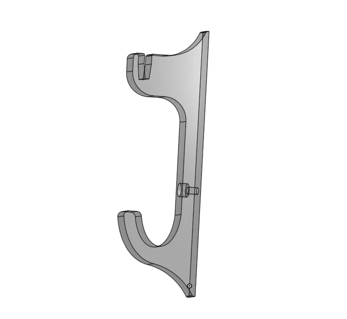 Giá treo Katana gắn tường 3D - Thiết kế thông minh cho kiếm sưu tầm - Image 3