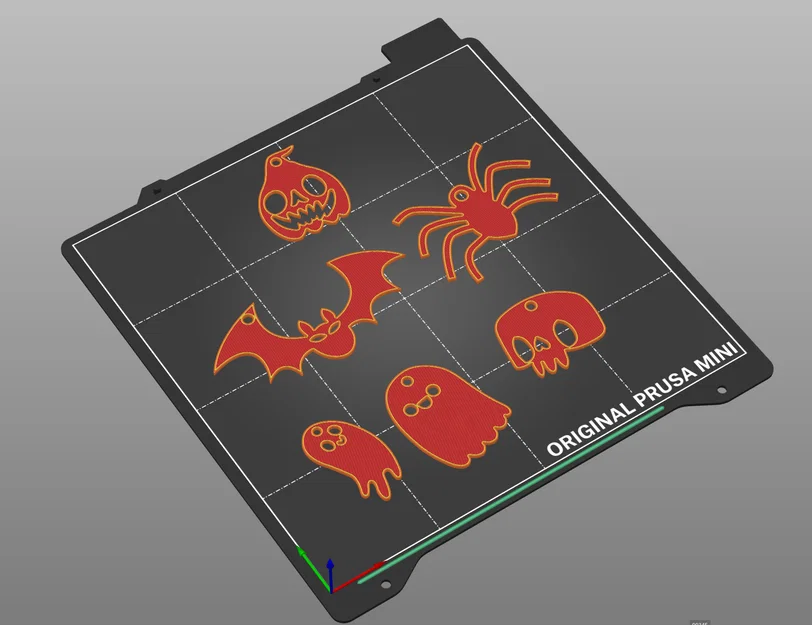 Bộ sưu tập lót ly và móc khóa Halloween in 3D độc đáo - Image 2