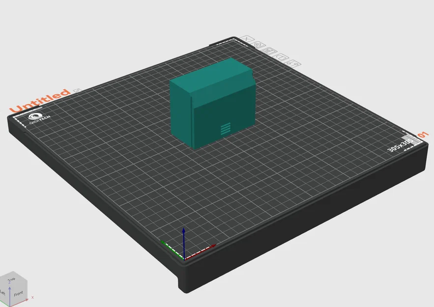 Nắp chặn cổng thoát khí Qidi Plus 4 - Phụ kiện in 3D tiện lợi - Image 2