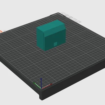 Nắp chặn cổng thoát khí Qidi Plus 4 - Phụ kiện in 3D tiện lợi