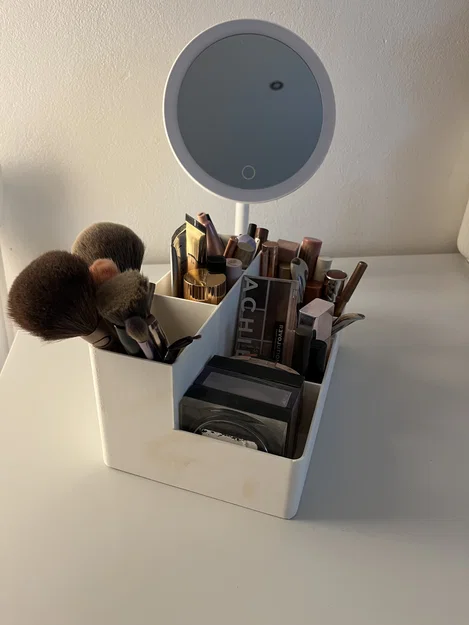 Khay đựng mỹ phẩm cỡ lớn - Giải pháp sắp xếp bàn trang điểm thông minh - Image 2