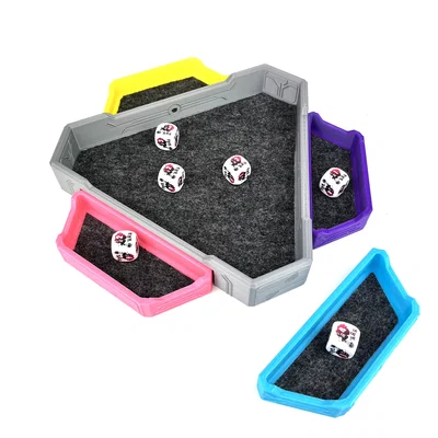 Khay Xúc Xắc Modular Sci‑fi cho ISS Vanguard