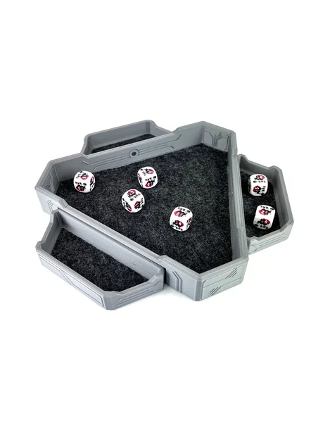 Khay Xúc Xắc Modular Sci‑fi cho ISS Vanguard - Image 2