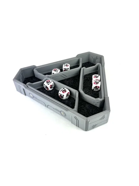 Khay Xúc Xắc Modular Sci‑fi cho ISS Vanguard - Image 4