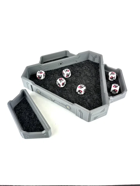 Khay Xúc Xắc Modular Sci‑fi cho ISS Vanguard - Image 6