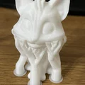Mô hình chú mèo dễ thương Sitting Cat #2 (Dành cho tô màu thủ công) - Thumbnail 5
