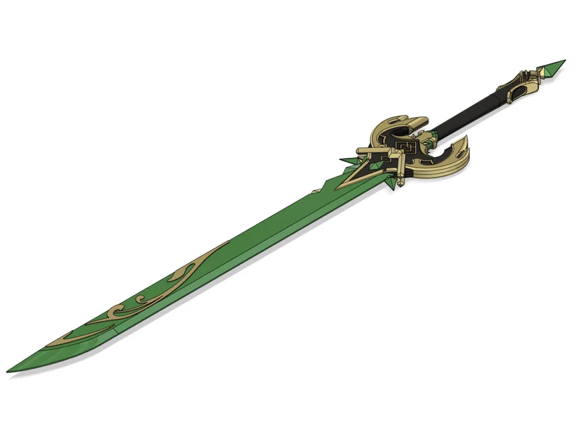 Kiếm Primordial Jade Cutter - Genshin Impact - Image 2