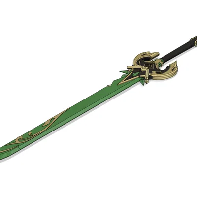 Kiếm Primordial Jade Cutter - Genshin Impact