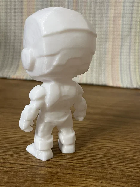 Mô hình 3D Lil Ironman - Tượng Người Sắt Chibi dễ thương để sơn màu - Image 3