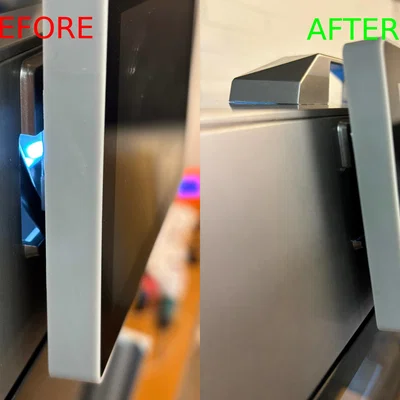 Nắp che khe cáp màn hình LCD cho Qidi Plus 4 cực gọn gàng