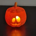 Nắp đèn tea light hình bí ngô (Pumpkin TeaLight Lid) - Thumbnail 1