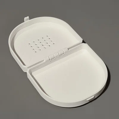 Hộp đựng máng chống nghiến răng (Dental Guard Case) in 3D tiện lợi