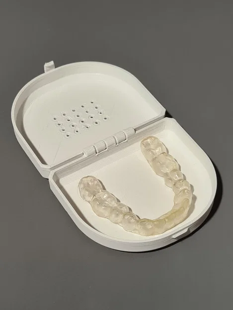 Hộp đựng máng chống nghiến răng (Dental Guard Case) in 3D tiện lợi - Image 3