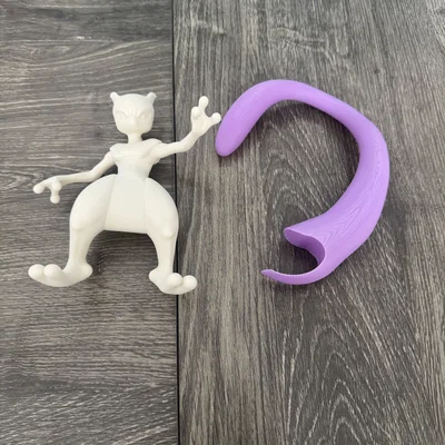 Mô hình Pokemon Mewtwo lắp ráp - Bản in chia phần 3D độc đáo