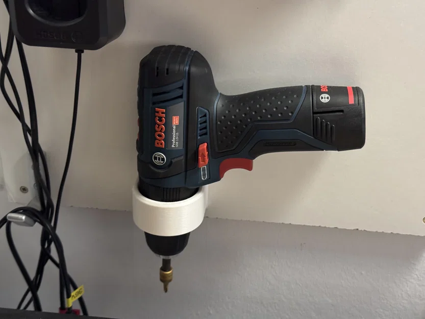 Giá treo tường 3D cho máy khoan Bosch GSB 12V-15 tiện lợi - Image 1