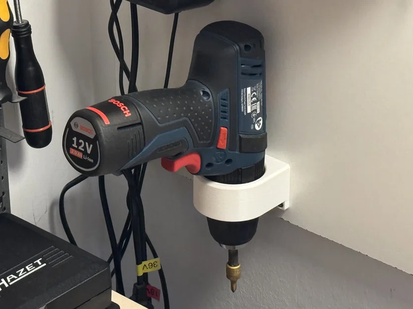 Giá treo tường 3D cho máy khoan Bosch GSB 12V-15 tiện lợi - Image 2