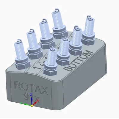 Giá giữ bugi Rotax (Rotax Spark Plug Holder)