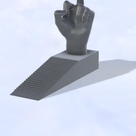 Chặn Cửa Hình Ngón Tay Giữa (Middle Finger Door Stopper)