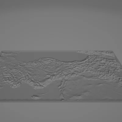 Bản Đồ Thổ Nhĩ Kỳ 3D (3D Turkey Map)