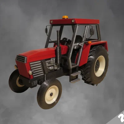 Tractor - Zetor Crystal 8111 (NO SUPPORTS) by-MrHan/24