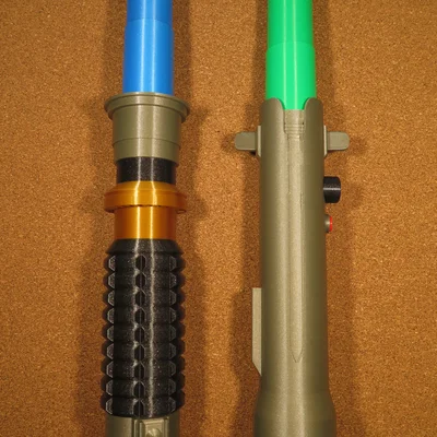 SW - Obi-Wan Kenobi Collapsing Lightsaber (NO SUPPORTS) by-MrHan/24