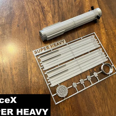 Kit Card SpaceX Super Heavy