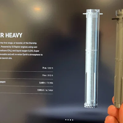 Kit Card SpaceX Super Heavy