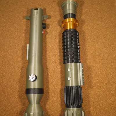 SW - Obi-Wan Kenobi Collapsing Lightsaber (NO SUPPORTS) by-MrHan/24
