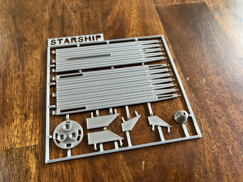 Kit Card SpaceX Starship (tỉ lệ 1:500) - Image 4