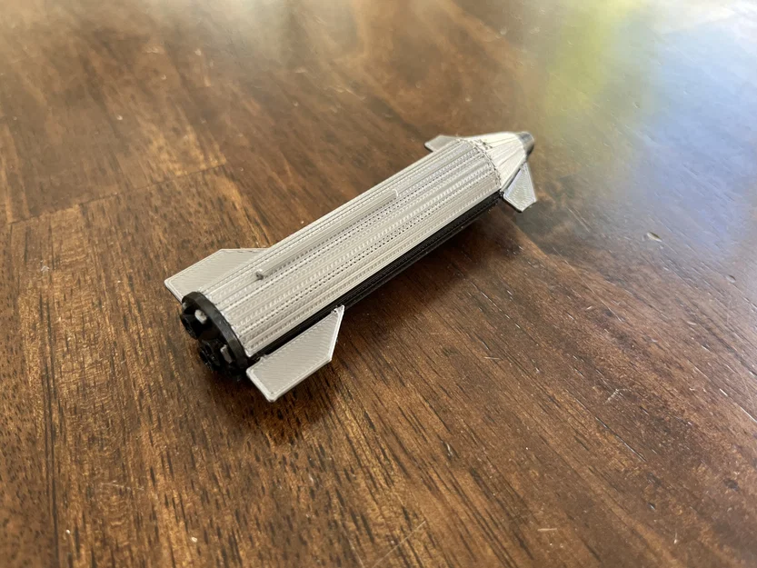 Kit Card SpaceX Starship (tỉ lệ 1:500) - Image 5