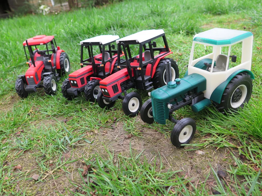 Tractor - Zetor 50 Super MKII (NO SUPPORTS) by-MrHan/24 - Image 3